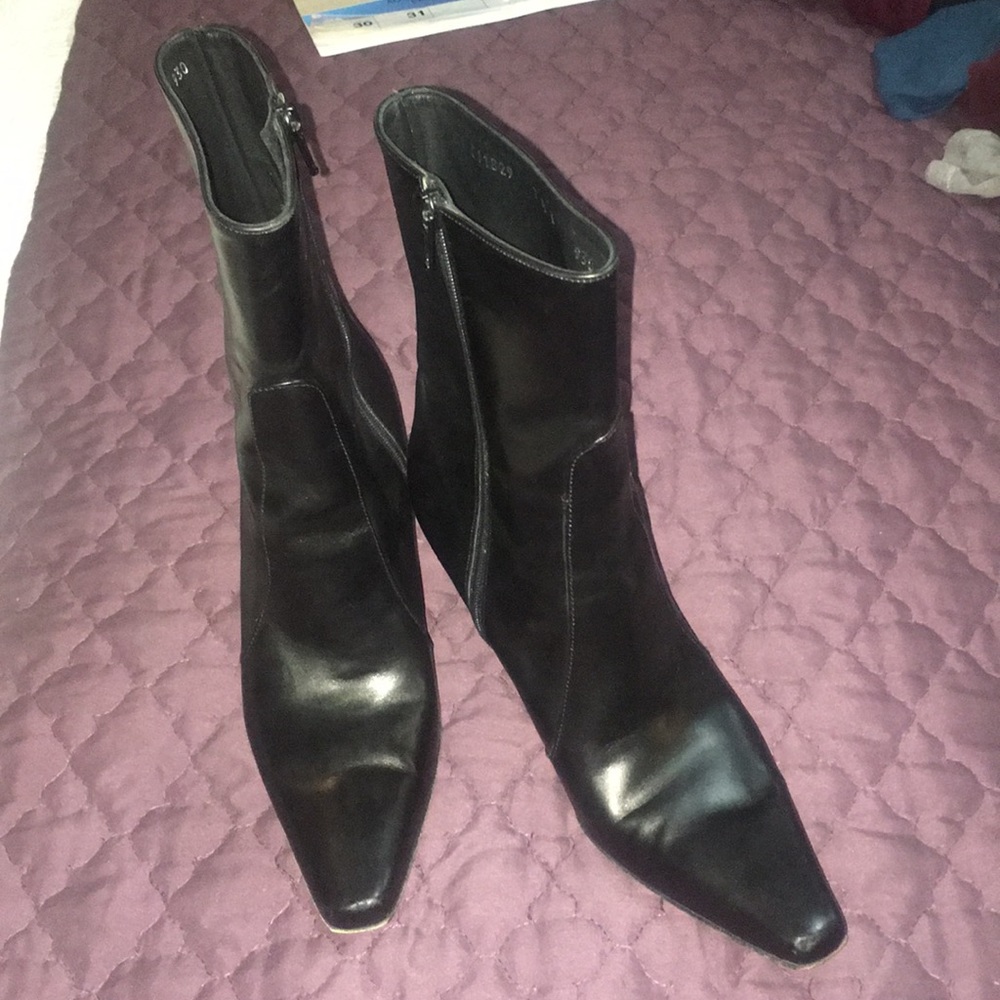 Cole Haan city black leather